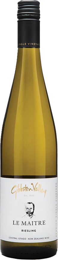 Bottle of Le Maitre Riesling 2019