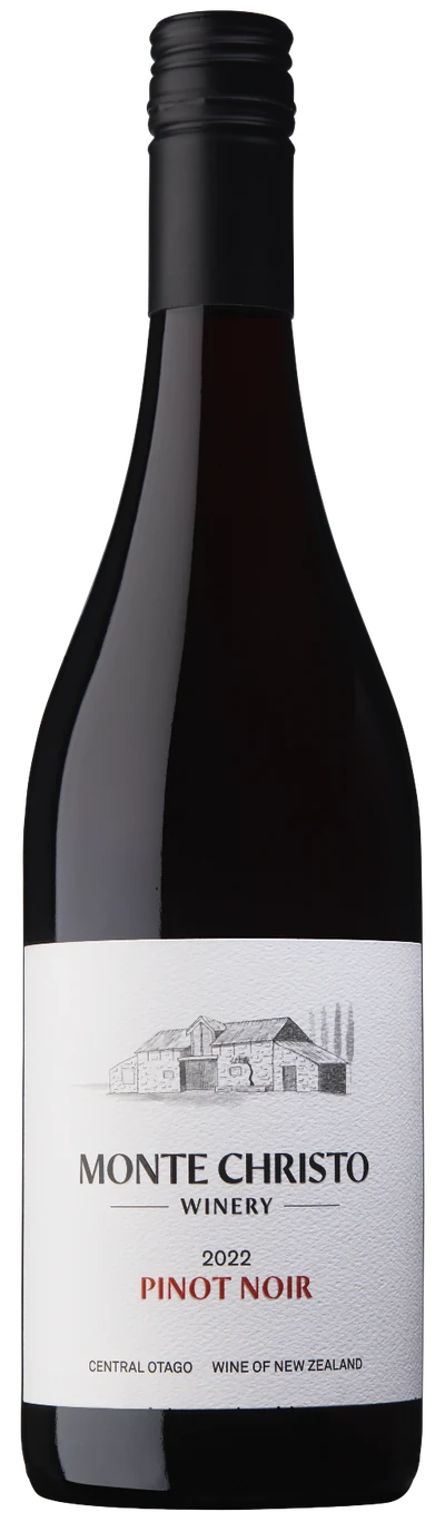 Bottle of Central Otago Pinot Noir 2022