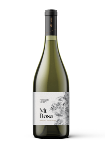Bottle of Mt Rosa Pinot Gris Off-Dry 2024