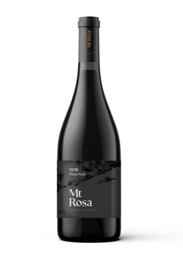 Bottle of Mt Rosa Pinot Noir 2021