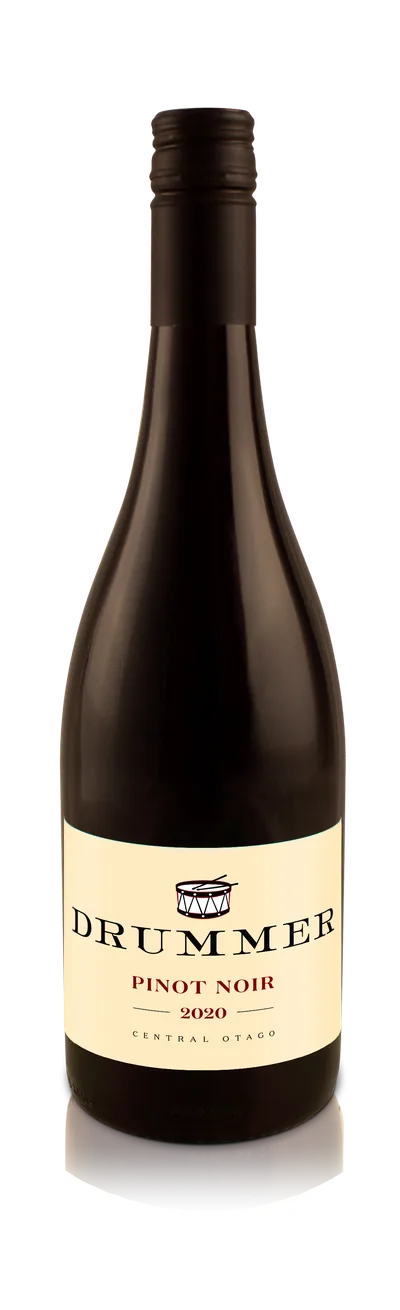 Bottle of Drummer Pinot Noir 2020