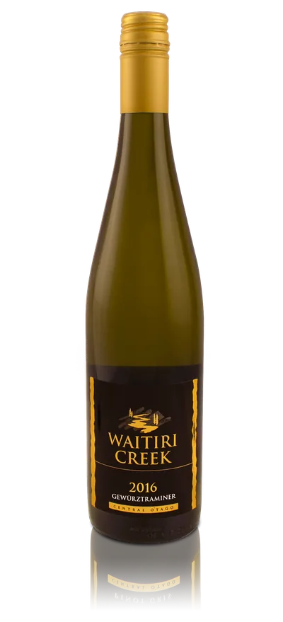 Bottle of Waitiri Creek Gewürztraminer 2018
