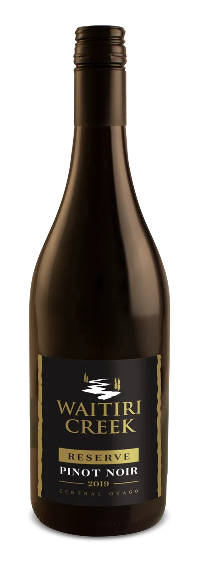 Bottle of Waitiri Creek Reserve Pinot Noir 2019